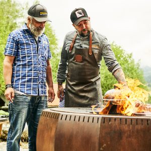 Giuseppe Messina mit Elmar Fetscher