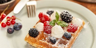 Frische Waffel